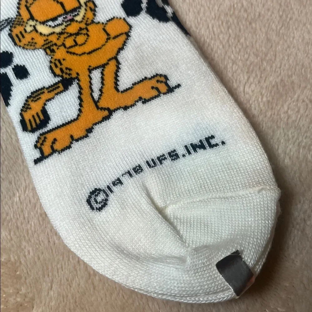 Vintage Garfield 1978 Socks UFS Inc. Deadstock NWT READ